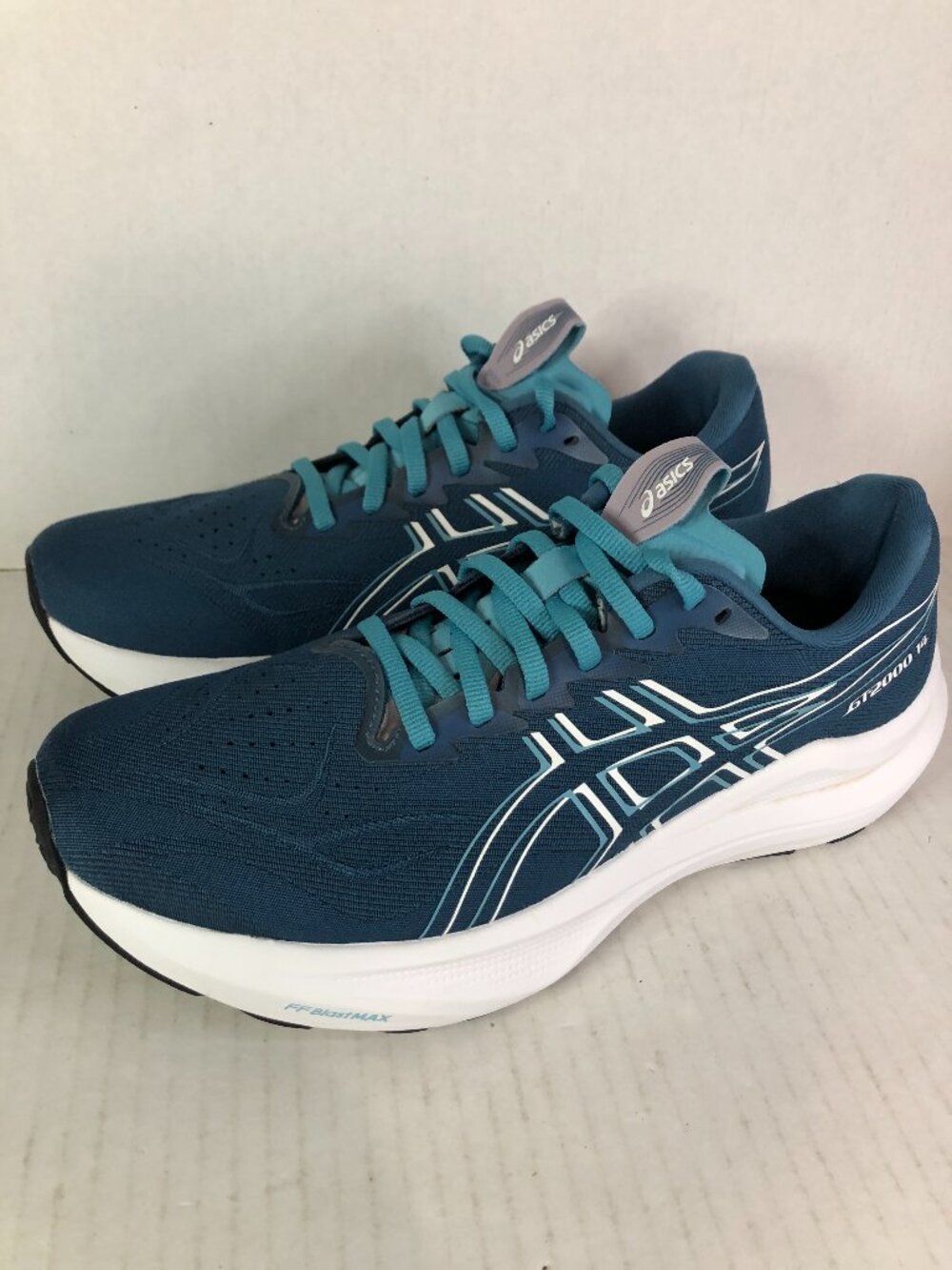 Asics GT-2000 14 Running Shoes Winter Sea Blue & White Womens Size 11 Walking